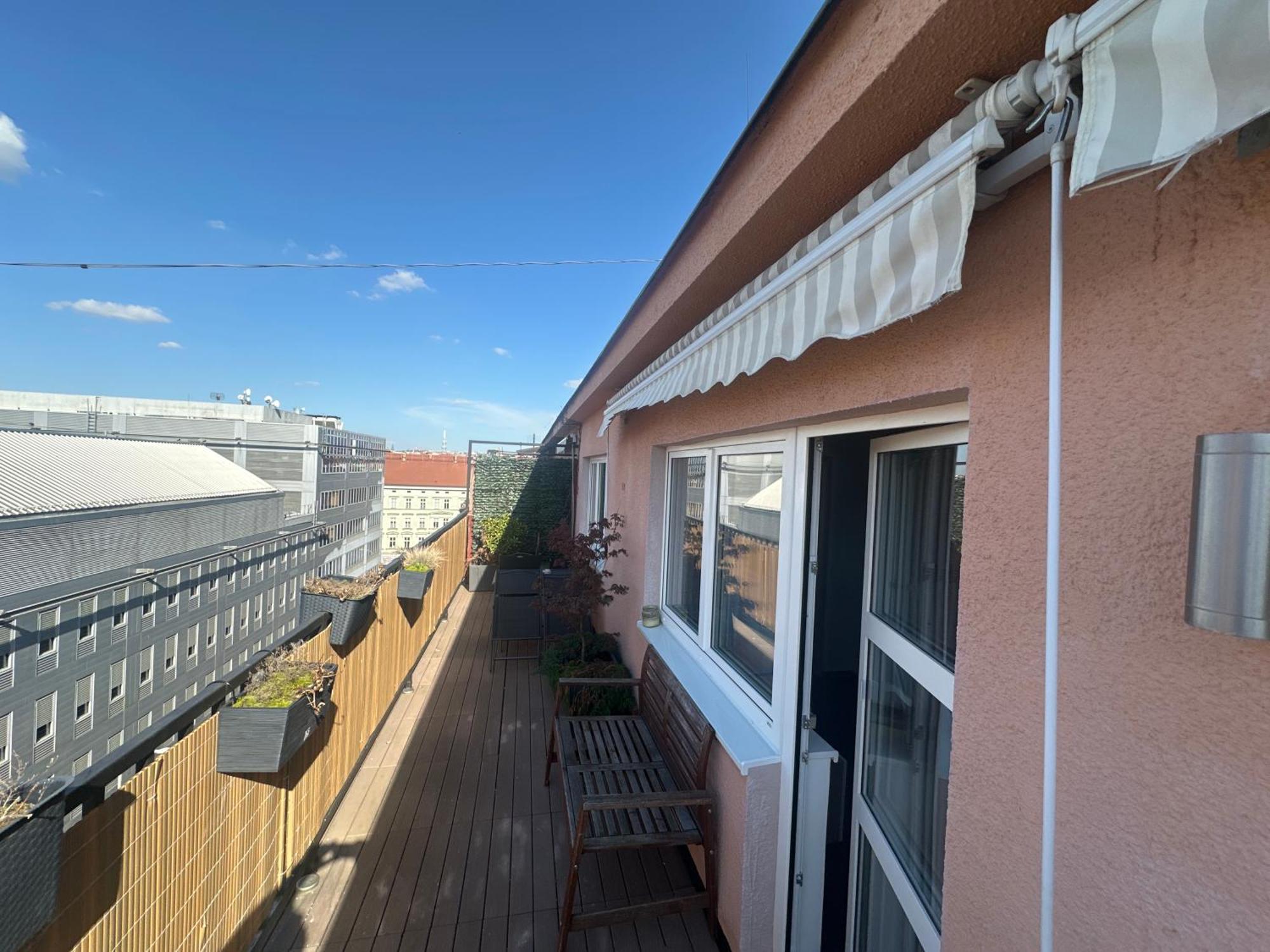 Andel Apartment With Terrace Praga Exterior foto